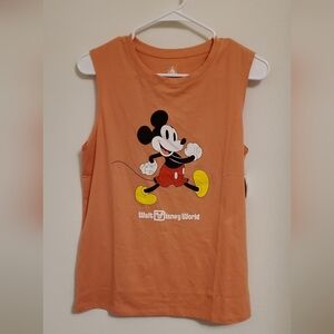 Disney Parks Walt Disney World Women's Mickey Mouse Tank Top Size Medium
